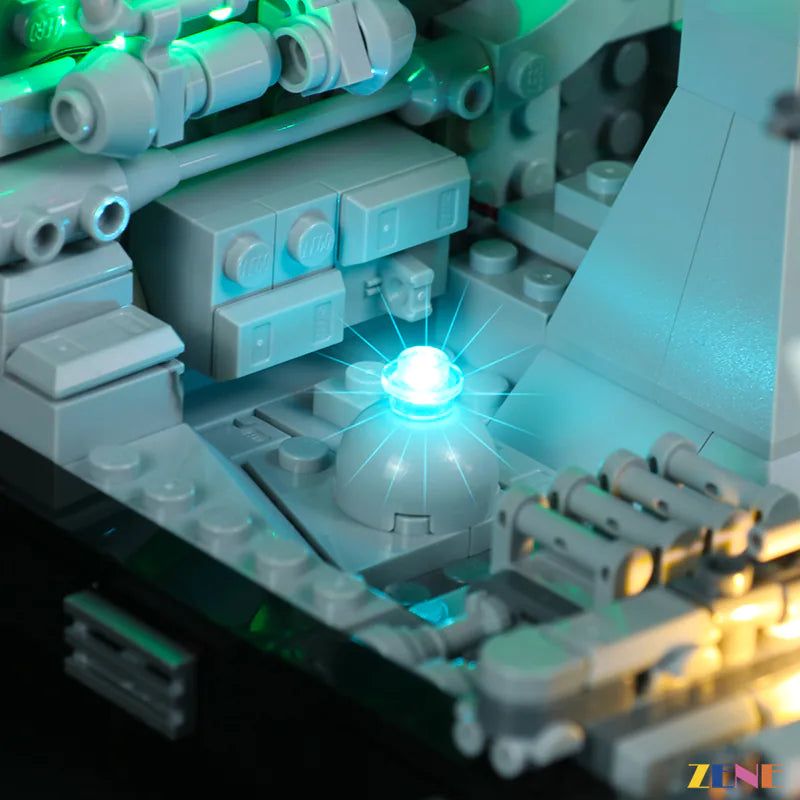 zene bricks LEGO Trench Run Diorama #75329 Light Kit